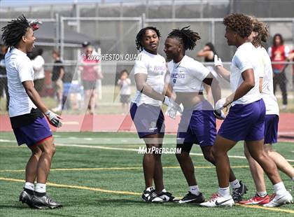 Thumbnail 2 in Rancho Cucamonga vs. St. John Bosco (Battle At The Beach) photogallery.