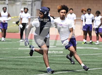 Thumbnail 1 in Rancho Cucamonga vs. St. John Bosco (Battle At The Beach) photogallery.