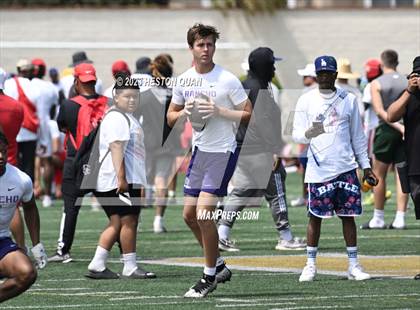 Thumbnail 2 in Rancho Cucamonga vs. St. John Bosco (Battle At The Beach) photogallery.