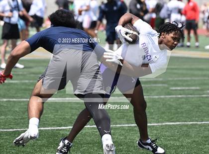 Thumbnail 1 in Rancho Cucamonga vs. St. John Bosco (Battle At The Beach) photogallery.