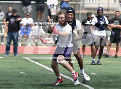 Thumbnail 2 in Rancho Cucamonga vs. St. John Bosco (Battle At The Beach) photogallery.