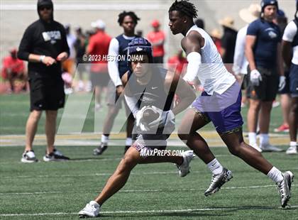 Thumbnail 1 in Rancho Cucamonga vs. St. John Bosco (Battle At The Beach) photogallery.
