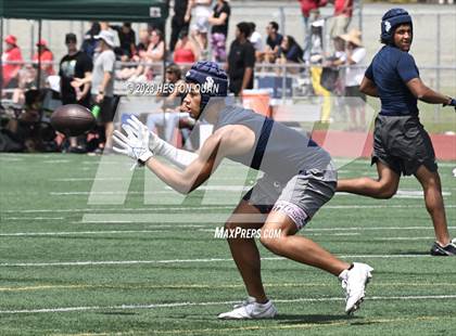 Thumbnail 3 in Rancho Cucamonga vs. St. John Bosco (Battle At The Beach) photogallery.