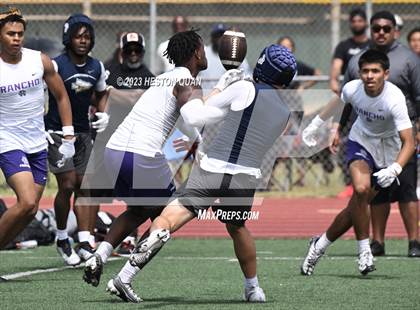 Thumbnail 3 in Rancho Cucamonga vs. St. John Bosco (Battle At The Beach) photogallery.