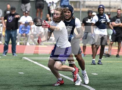 Thumbnail 1 in Rancho Cucamonga vs. St. John Bosco (Battle At The Beach) photogallery.