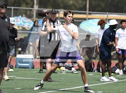 Thumbnail 2 in Rancho Cucamonga vs. St. John Bosco (Battle At The Beach) photogallery.