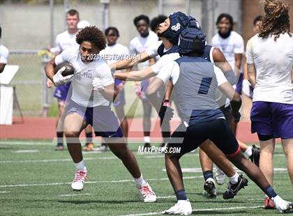 Thumbnail 1 in Rancho Cucamonga vs. St. John Bosco (Battle At The Beach) photogallery.