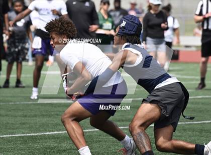 Thumbnail 2 in Rancho Cucamonga vs. St. John Bosco (Battle At The Beach) photogallery.