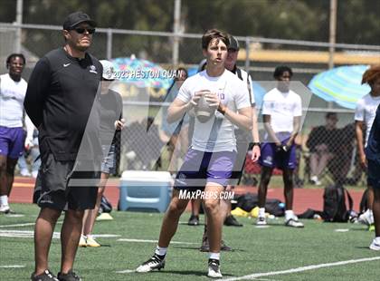 Thumbnail 3 in Rancho Cucamonga vs. St. John Bosco (Battle At The Beach) photogallery.