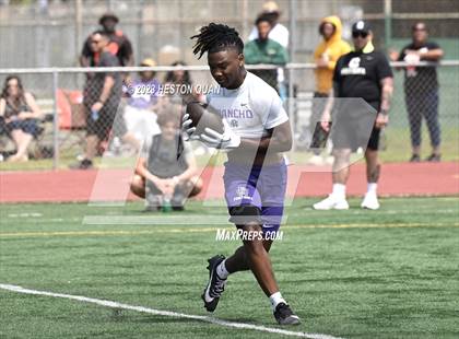 Thumbnail 3 in Rancho Cucamonga vs. St. John Bosco (Battle At The Beach) photogallery.