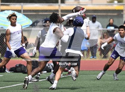 Thumbnail 2 in Rancho Cucamonga vs. St. John Bosco (Battle At The Beach) photogallery.