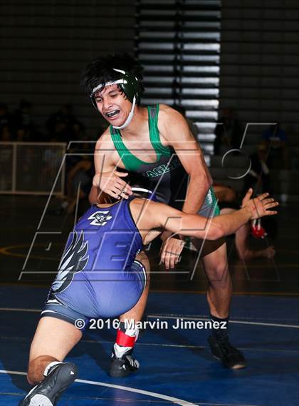 Thumbnail 3 in CIF LA City Section Wrestling Championships  photogallery.