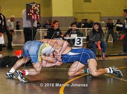 Thumbnail 2 in CIF LA City Section Wrestling Championships  photogallery.