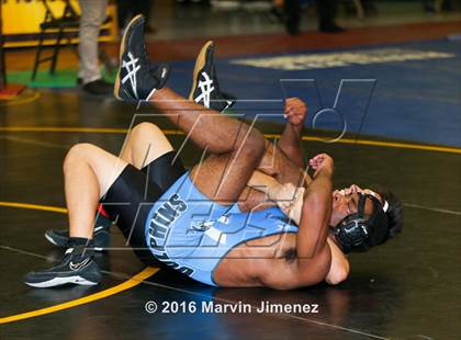Thumbnail 2 in CIF LA City Section Wrestling Championships  photogallery.