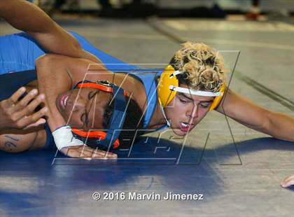 Thumbnail 1 in CIF LA City Section Wrestling Championships  photogallery.