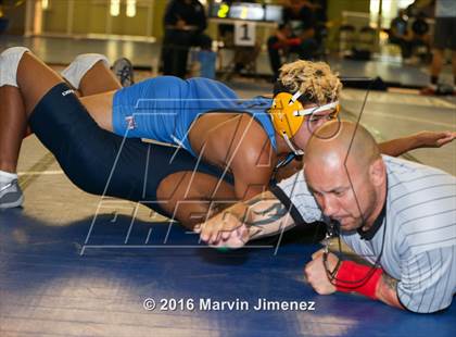 Thumbnail 2 in CIF LA City Section Wrestling Championships  photogallery.