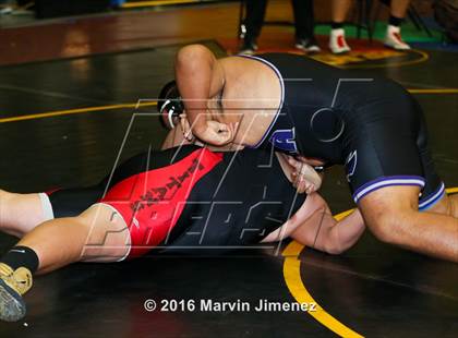 Thumbnail 2 in CIF LA City Section Wrestling Championships  photogallery.