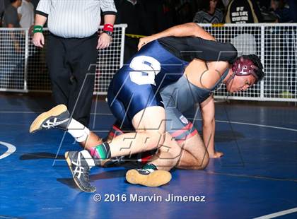 Thumbnail 2 in CIF LA City Section Wrestling Championships  photogallery.