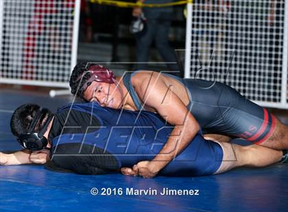 Thumbnail 1 in CIF LA City Section Wrestling Championships  photogallery.