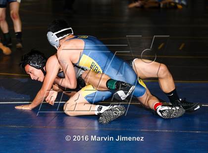 Thumbnail 1 in CIF LA City Section Wrestling Championships  photogallery.