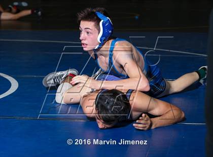 Thumbnail 1 in CIF LA City Section Wrestling Championships  photogallery.