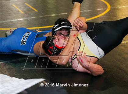 Thumbnail 1 in CIF LA City Section Wrestling Championships  photogallery.