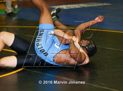 Thumbnail 1 in CIF LA City Section Wrestling Championships  photogallery.