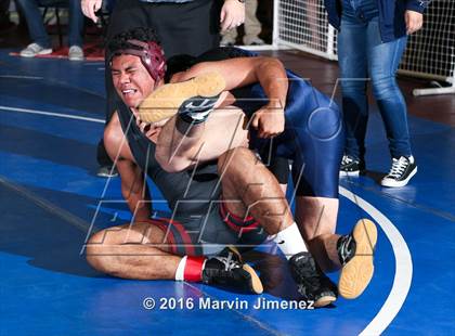 Thumbnail 1 in CIF LA City Section Wrestling Championships  photogallery.