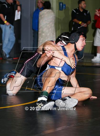 Thumbnail 2 in CIF LA City Section Wrestling Championships  photogallery.