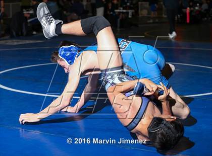Thumbnail 3 in CIF LA City Section Wrestling Championships  photogallery.