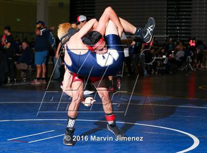 Thumbnail 1 in CIF LA City Section Wrestling Championships  photogallery.