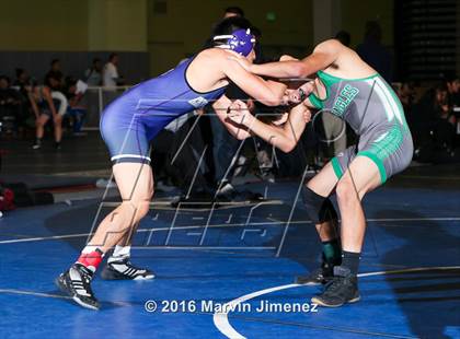 Thumbnail 1 in CIF LA City Section Wrestling Championships  photogallery.