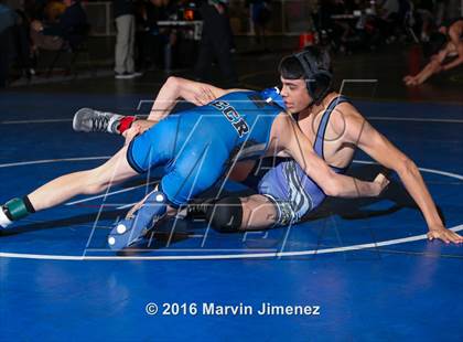 Thumbnail 2 in CIF LA City Section Wrestling Championships  photogallery.