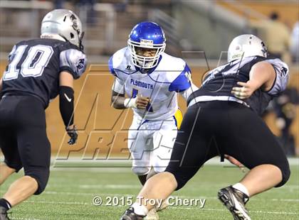 Thumbnail 2 in Plymouth vs. Robbinsville (NCHSAA 1A Final) photogallery.