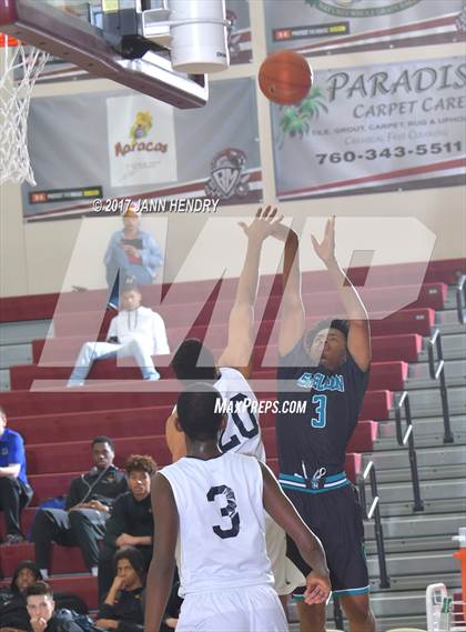 Thumbnail 3 in Sheldon vs Trinity International (Rancho Mirage Holiday Invitational) photogallery.