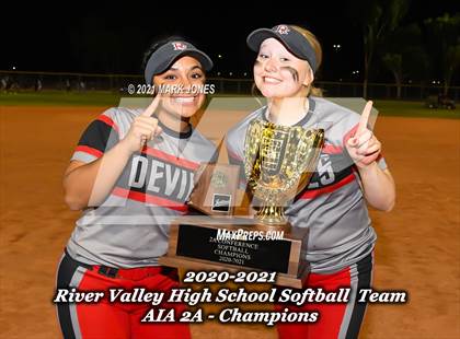 Thumbnail 1 in River Valley vs Benson (AIA 2A Final - Awards) photogallery.