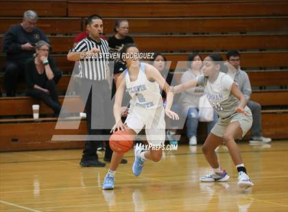 Thumbnail 2 in Bishop Gorman vs. Clovis North (MLK Showcase) photogallery.