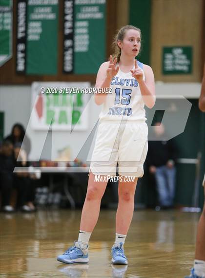 Thumbnail 1 in Bishop Gorman vs. Clovis North (MLK Showcase) photogallery.