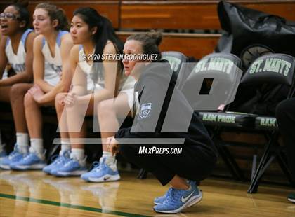 Thumbnail 2 in Bishop Gorman vs. Clovis North (MLK Showcase) photogallery.
