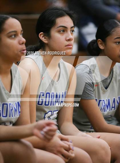 Thumbnail 2 in Bishop Gorman vs. Clovis North (MLK Showcase) photogallery.