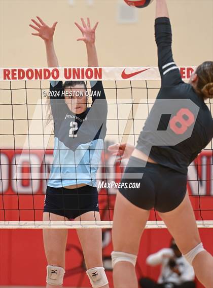 Thumbnail 1 in Marymount @ Redondo Union (CIF State Open Division Playoffs) photogallery.