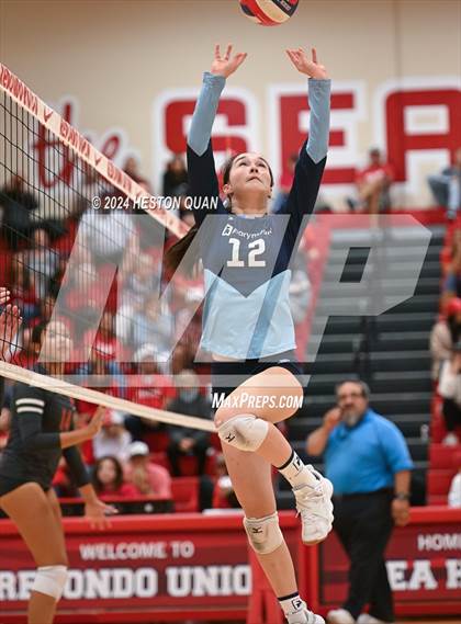 Thumbnail 2 in Marymount @ Redondo Union (CIF State Open Division Playoffs) photogallery.