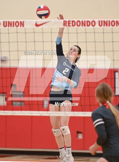 Thumbnail 2 in Marymount @ Redondo Union (CIF State Open Division Playoffs) photogallery.