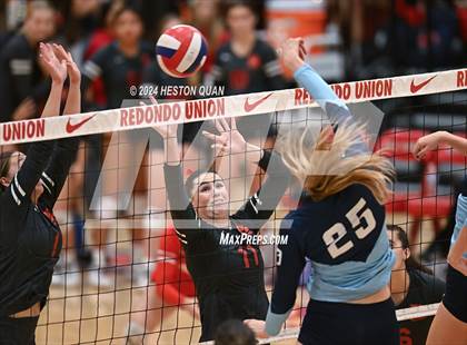 Thumbnail 3 in Marymount @ Redondo Union (CIF State Open Division Playoffs) photogallery.
