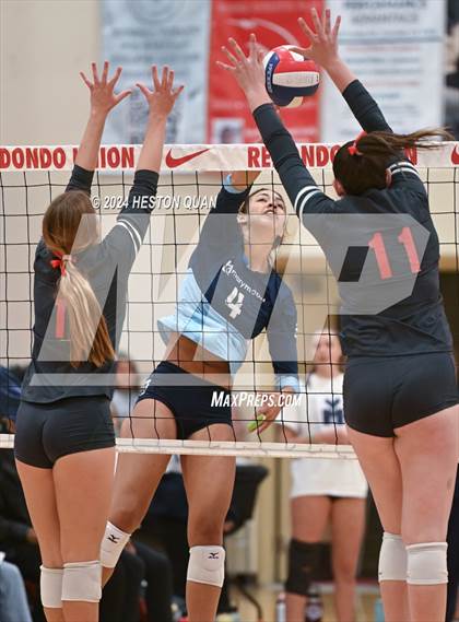 Thumbnail 3 in Marymount @ Redondo Union (CIF State Open Division Playoffs) photogallery.