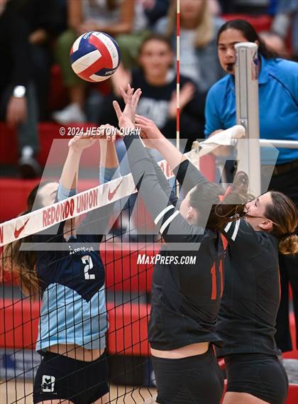 Thumbnail 1 in Marymount @ Redondo Union (CIF State Open Division Playoffs) photogallery.