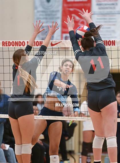 Thumbnail 1 in Marymount @ Redondo Union (CIF State Open Division Playoffs) photogallery.