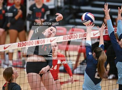 Thumbnail 1 in Marymount @ Redondo Union (CIF State Open Division Playoffs) photogallery.