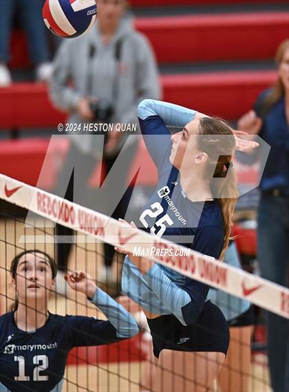 Thumbnail 1 in Marymount @ Redondo Union (CIF State Open Division Playoffs) photogallery.
