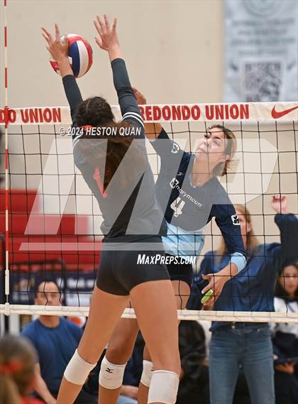 Thumbnail 3 in Marymount @ Redondo Union (CIF State Open Division Playoffs) photogallery.